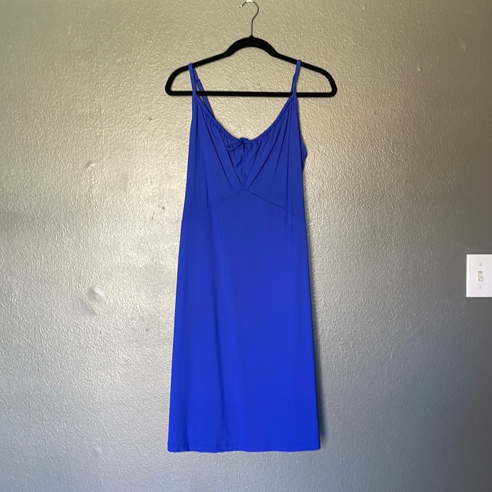 Blue beach dress